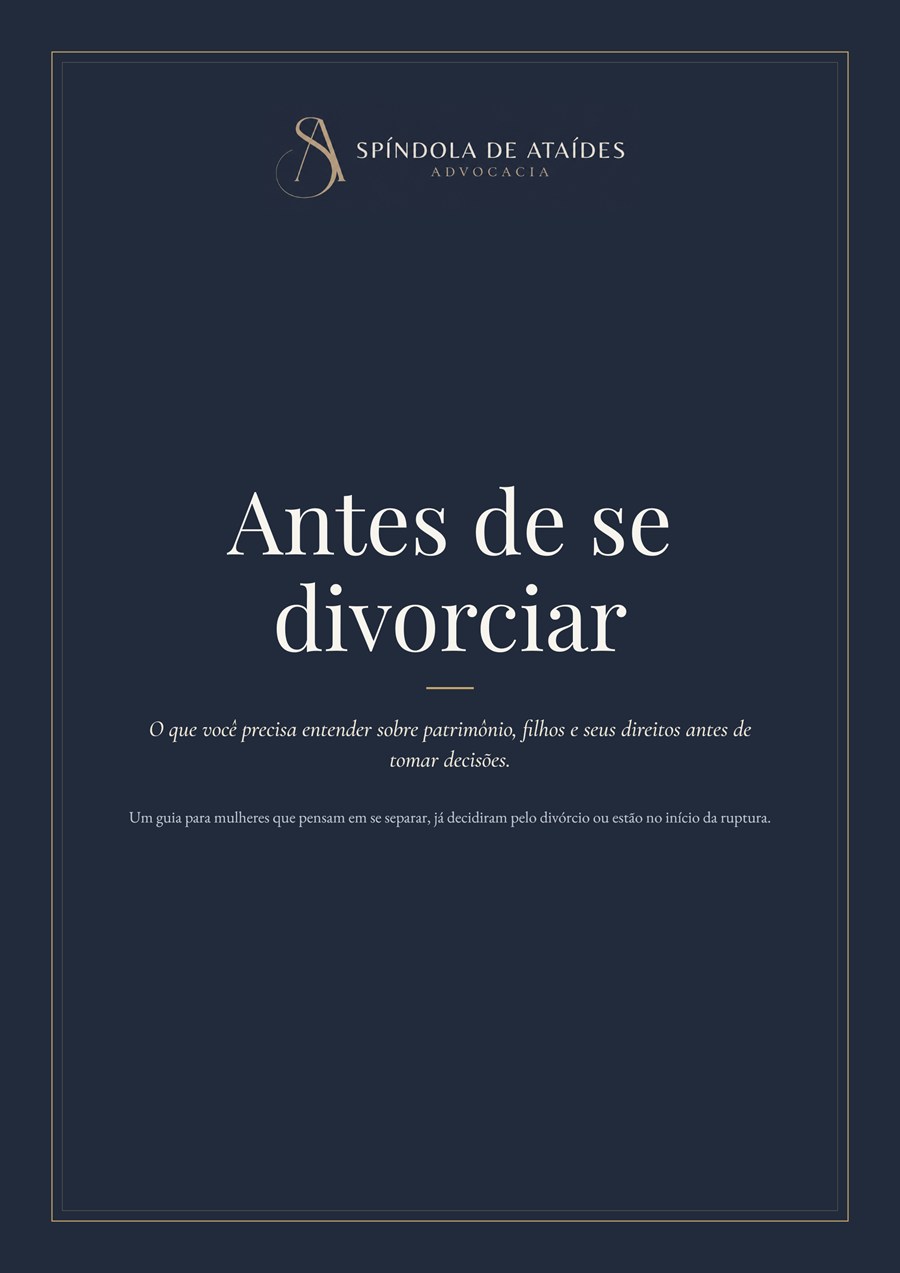Capa do e-book Antes de se divorciar